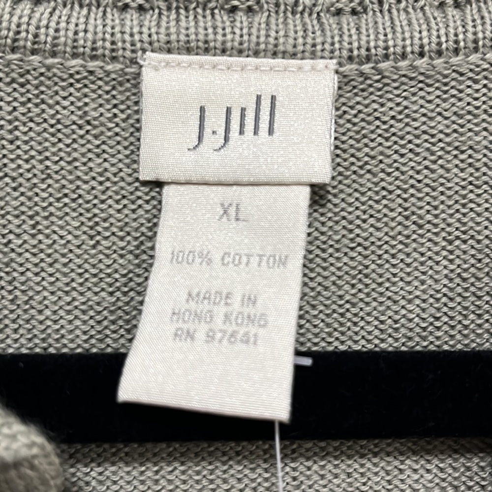 NWT J. Jill Lightweight Sweater. Frosted Fir Color. Women’s Size XL - Picture 2 of 10